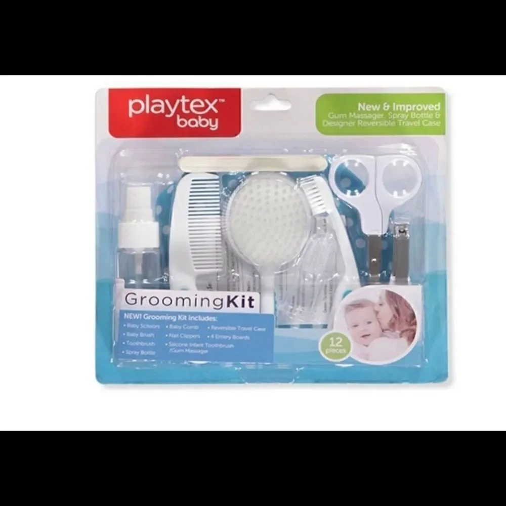🎀Playtex Baby 12 Piece Grooming Kit 🛍 For convenient Travel